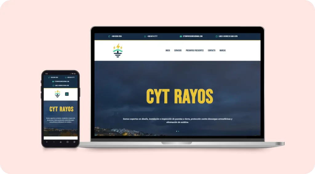 Cyt Rayos D Castro y Torrentes Pagina Web
