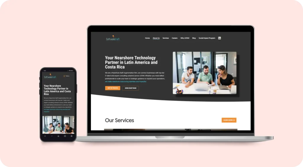 SoftwareCraftCR Website Pagina Web